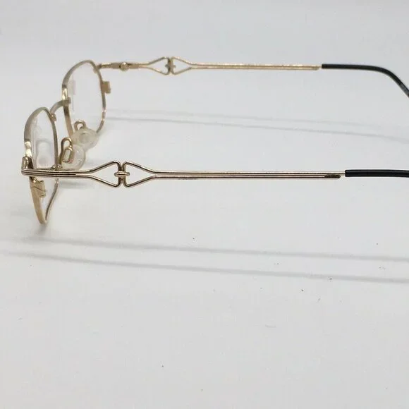 Mozart 412 822 NEOSTYLE Vintage 1990er Victorian Small Glasses Angular 46-16